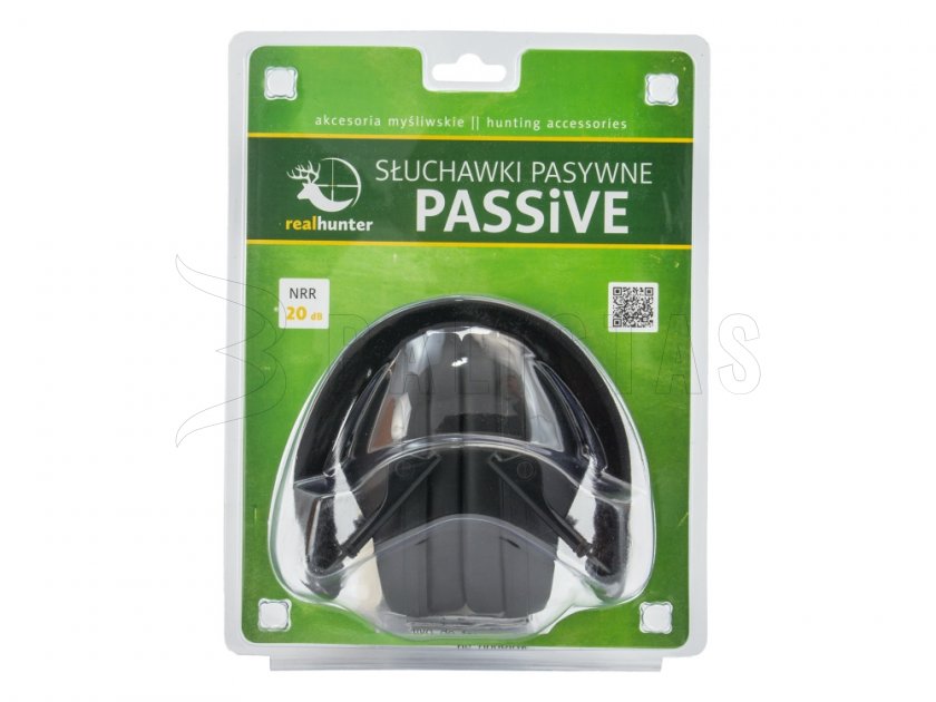 RealHunter Auriculares Pasivos Negro