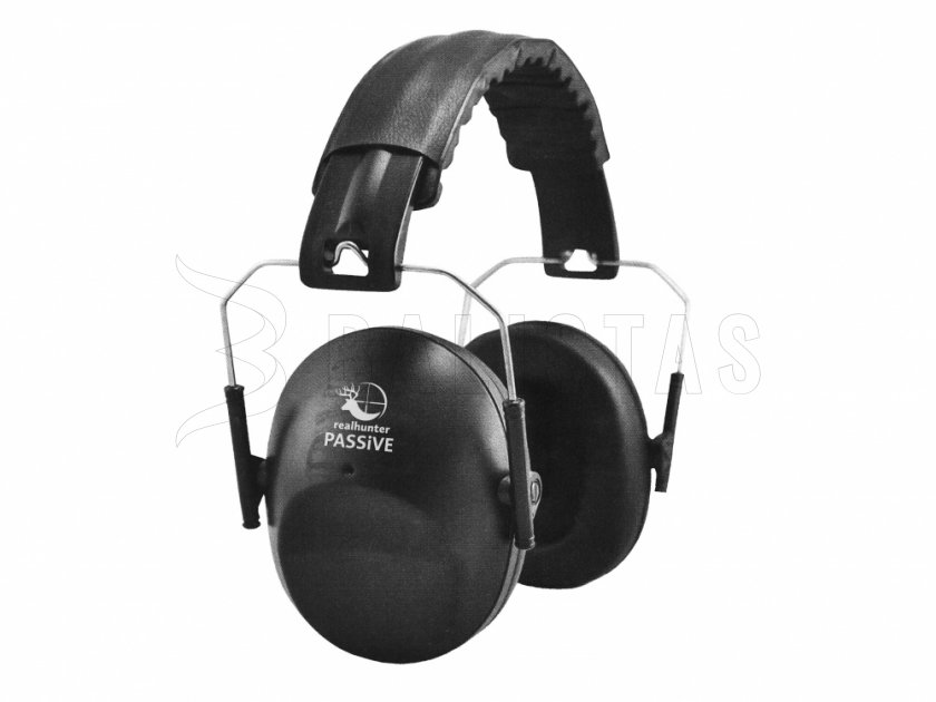 RealHunter Auriculares Pasivos Negro