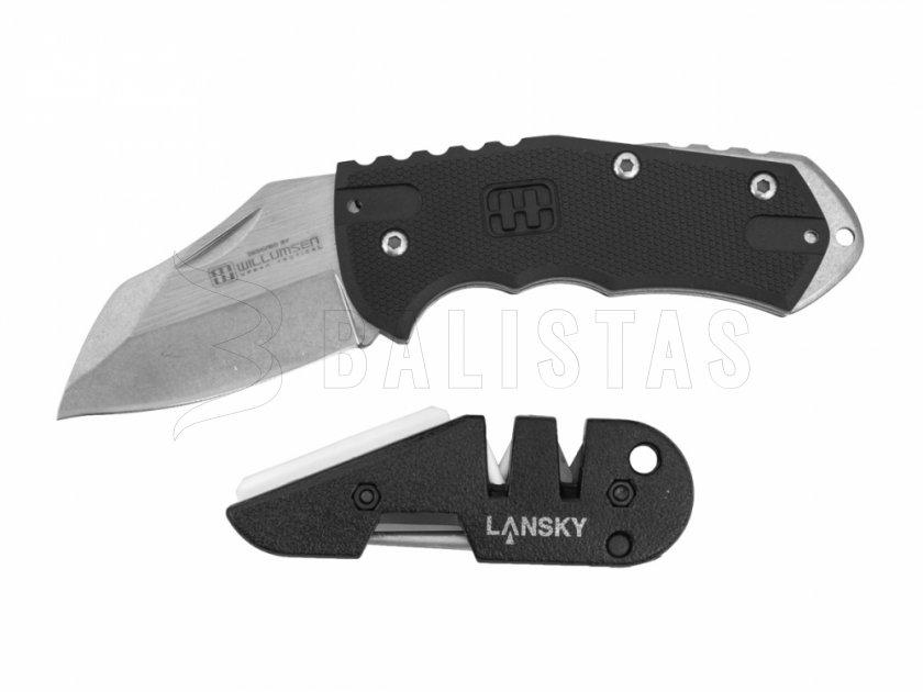 Juego cuchillo Lansky World Legal + afilador PSMED01