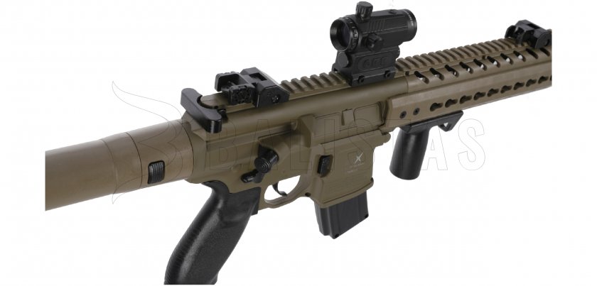 Carabina de aire comprimido Sig Sauer MCX FDE 4,5mm con colimador