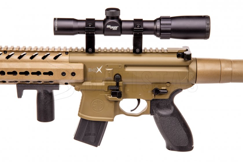 Sig Sauer MCX FDE 4,5mm carabina de aire comprimido con visor