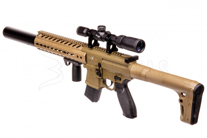 Sig Sauer MCX FDE 4,5mm carabina de aire comprimido con visor