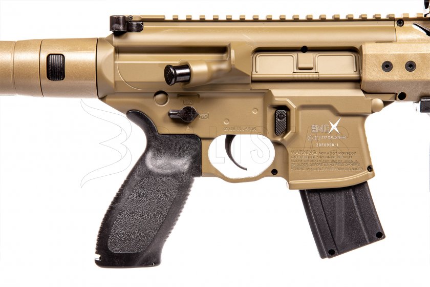 Sig Sauer MCX FDE 4,5mm carabina de aire comprimido con visor