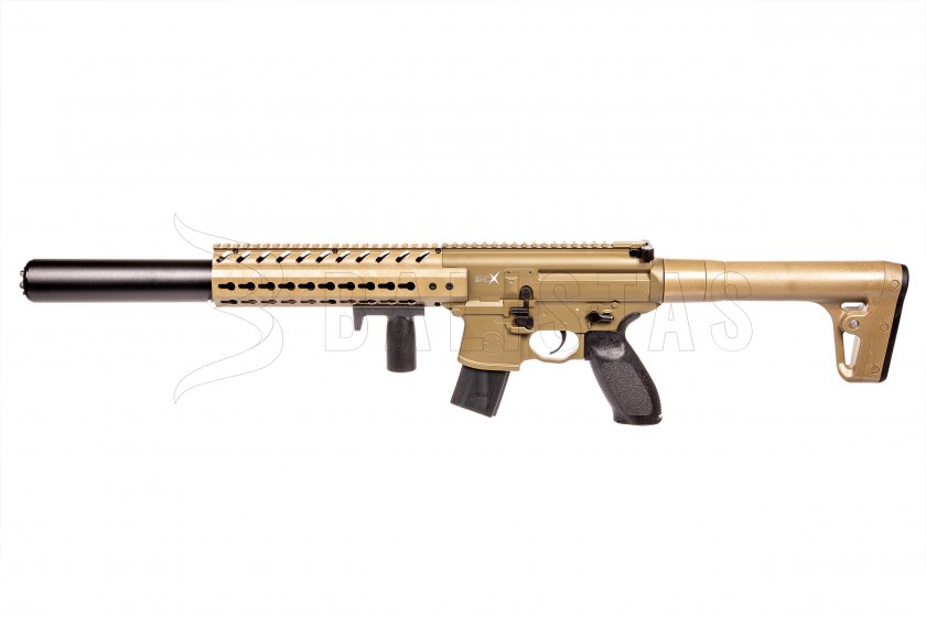 Sig Sauer MCX FDE 4,5mm carabina de aire comprimido con visor