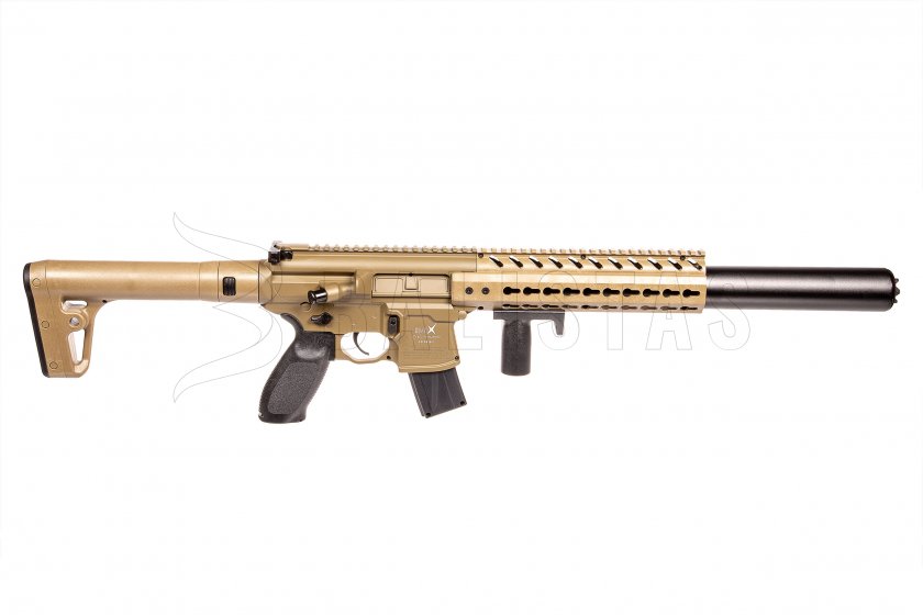 Sig Sauer MCX FDE 4,5mm carabina de aire comprimido con visor