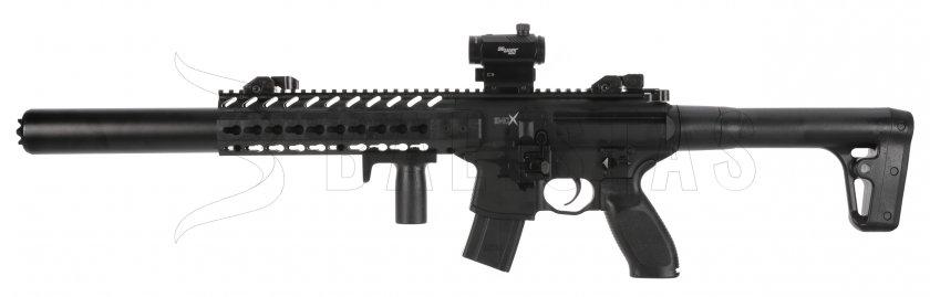 Carabina de aire comprimido Sig Sauer MCX 4,5mm con colimador