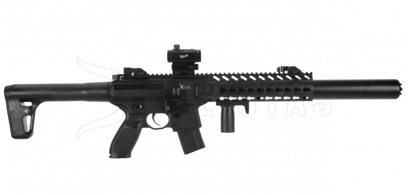 Carabina de aire comprimido Sig Sauer MCX 4,5mm con colimador