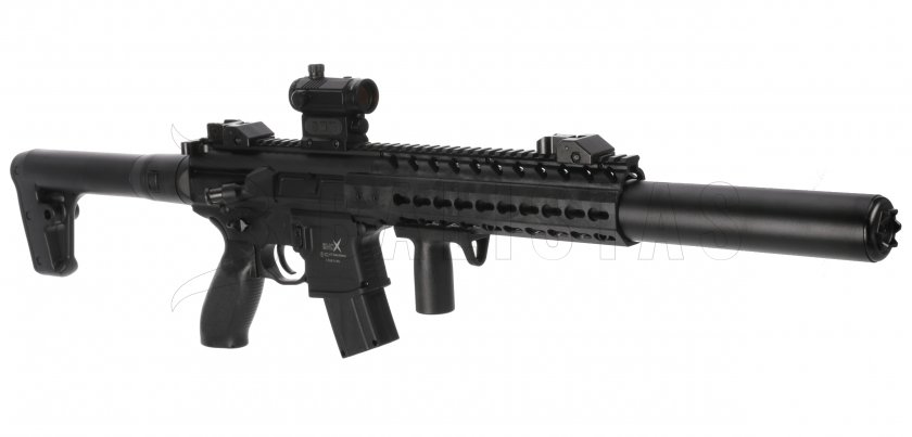 Carabina de aire comprimido Sig Sauer MCX 4,5mm con colimador