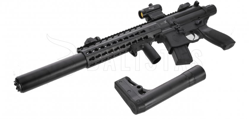 Carabina de aire comprimido Sig Sauer MCX 4,5mm con colimador