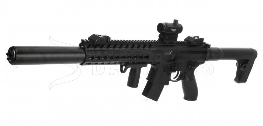 Carabina de aire comprimido Sig Sauer MCX 4,5mm con colimador