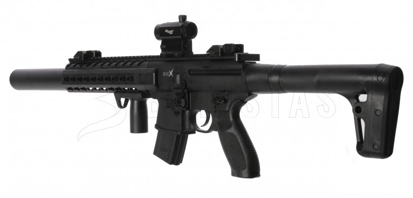 Carabina de aire comprimido Sig Sauer MCX 4,5mm con colimador