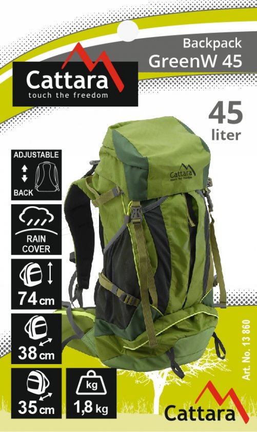 Mochila 45l VerdeW
