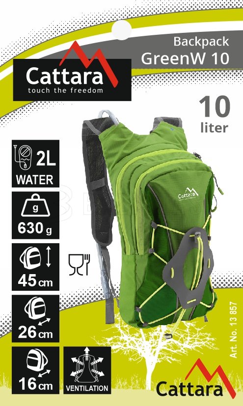 Mochila 10l + bolsa 2l GreenW