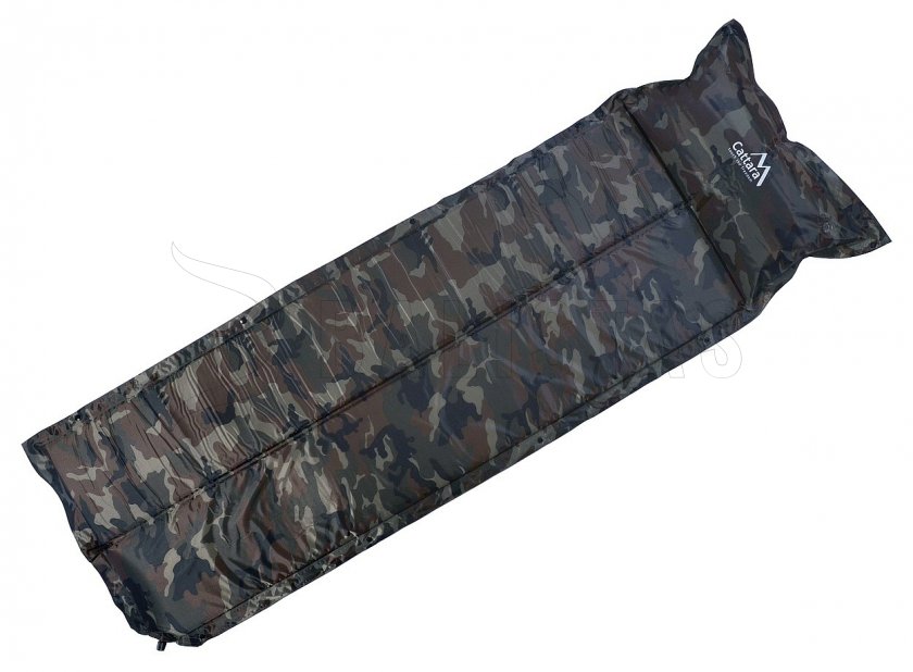 Esterilla autoinflable Cattara Navy 2,5cm con almohada