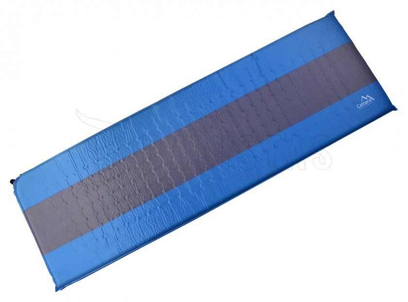 Colchoneta autoinflable Cattara 5cm azul-gris