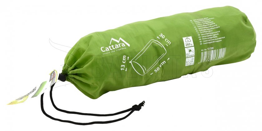 Cojín autoinflable verde