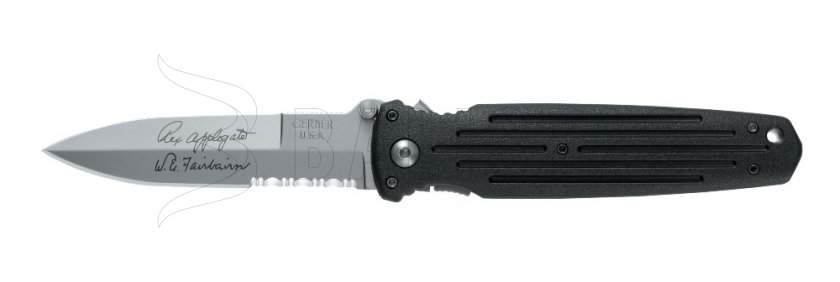 Navaja Gerber Applegate, filo combinado