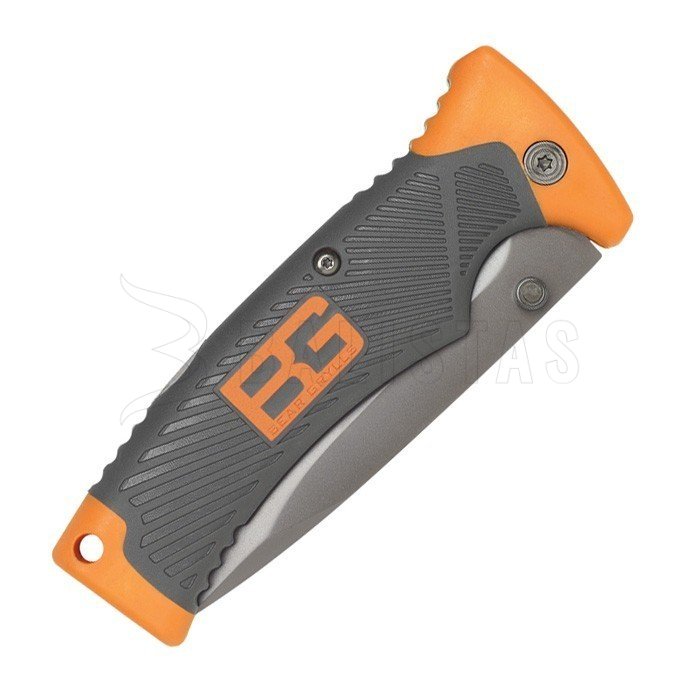 Cuchillo Gerber Bear Grylls con funda plegable, hoja combinada