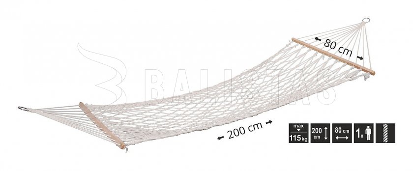 Hamaca 200x80 cm