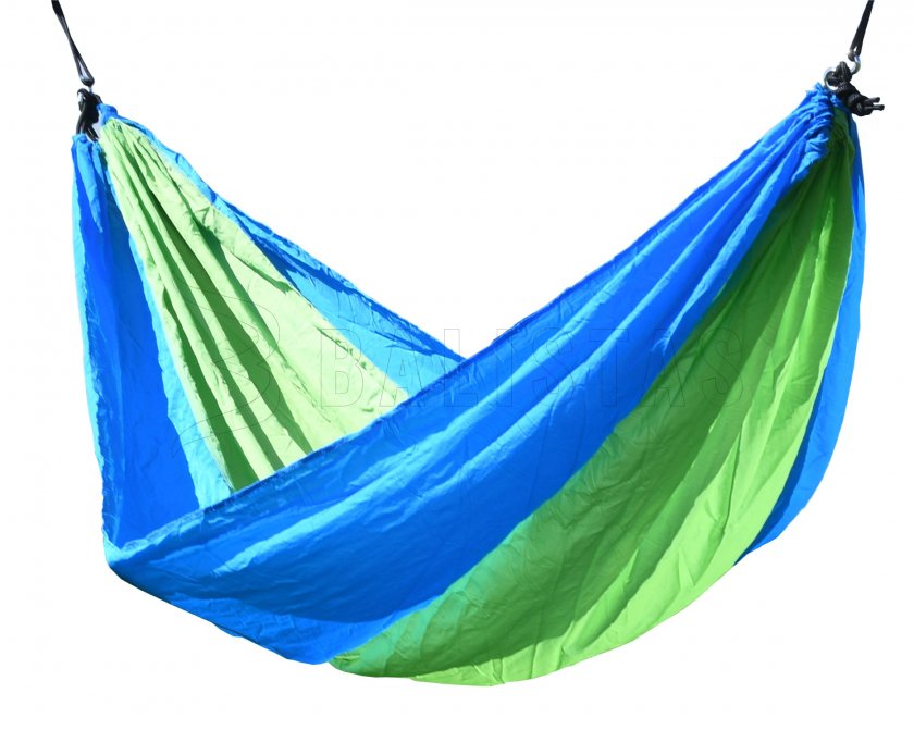 Hamaca NYLON 275x137 cm verde-azul
