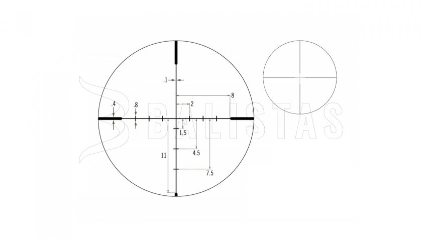Vortex Crossfire II 4-12x50 AO Dead-Hold BDC MOA