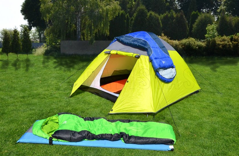 Tienda Trent de doble capa para 3 personas 210x110x210 cm 3