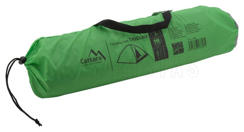 Tienda Triglav para 3 personas 200x200x130 cm