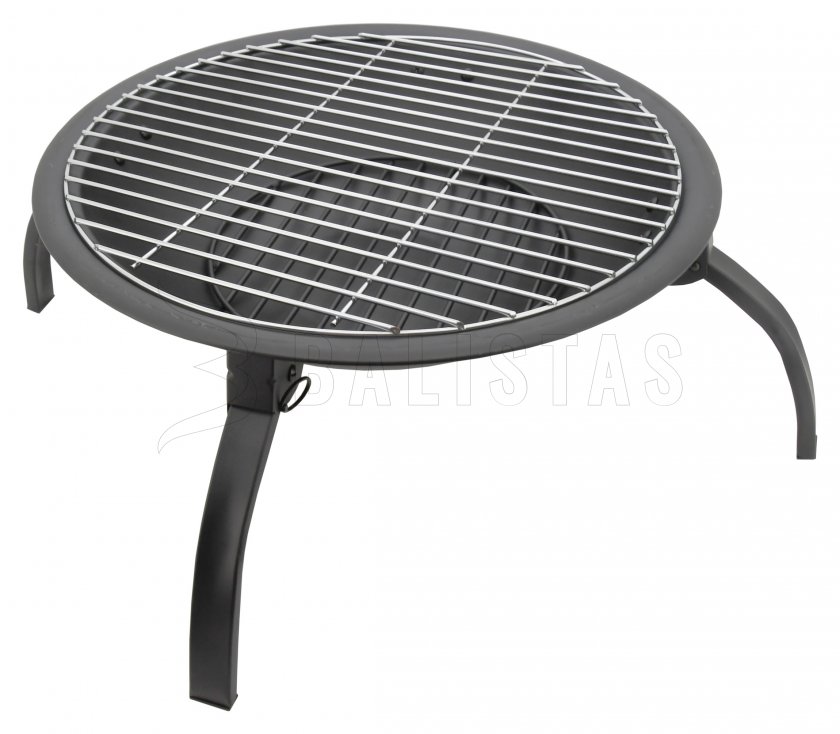 Chimenea con rejilla Vesuv con tapa