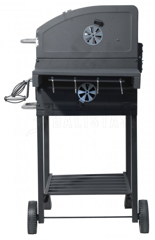 Parrilla de carbón Royal con rejilla de hierro fundido