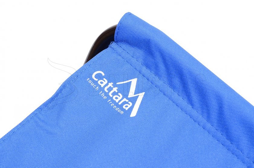 Silla de camping plegable Málaga azul
