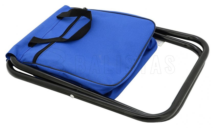 Silla de camping plegable Málaga azul