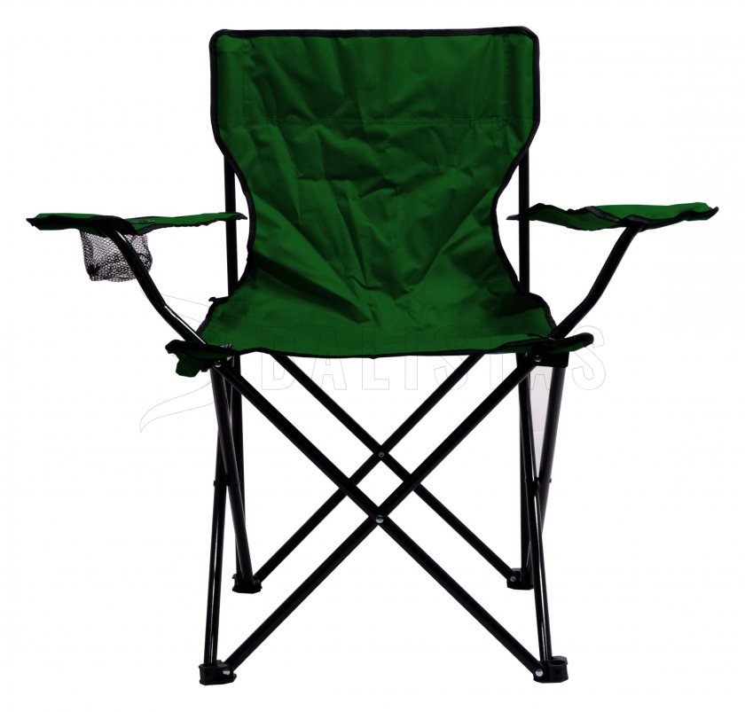 Silla de camping plegable Bari verde