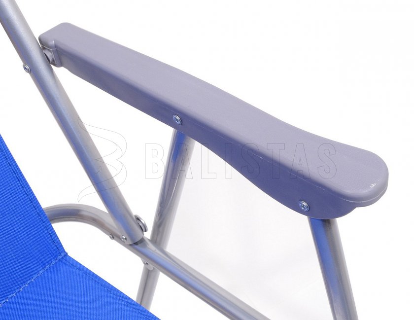 Silla de camping plegable Bern azul