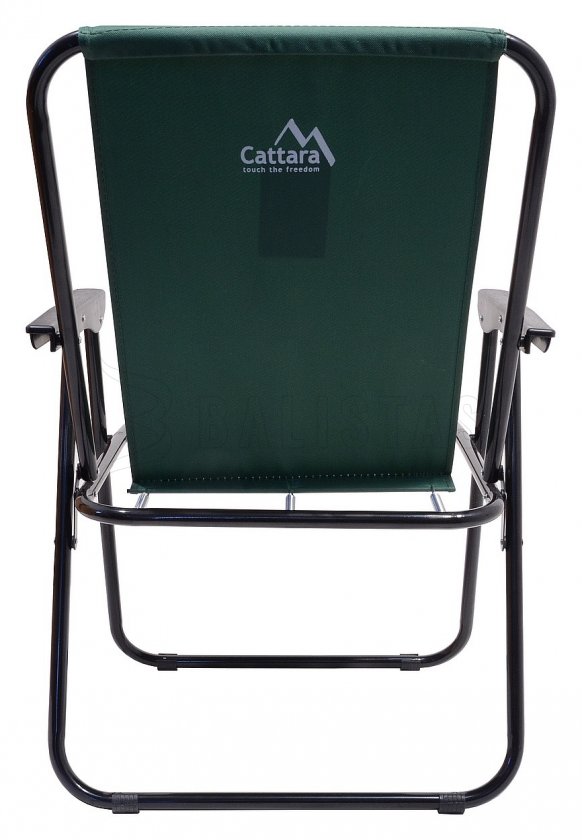 Silla de camping plegable verde Berna