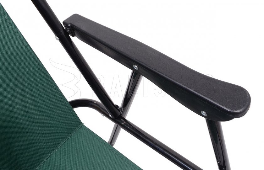 Silla de camping plegable verde Berna