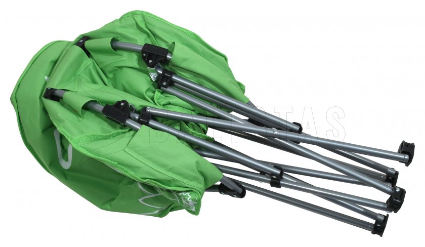 Silla de camping plegable Flowers verde
