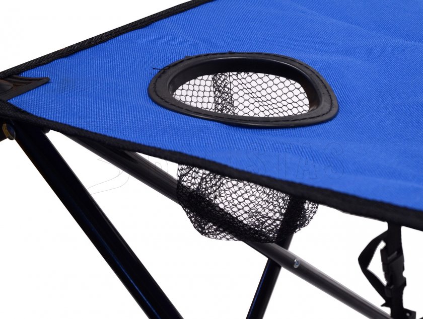 Mesa de camping plegable Lisboa azul