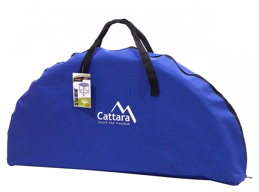 Mesa de camping plegable Split azul
