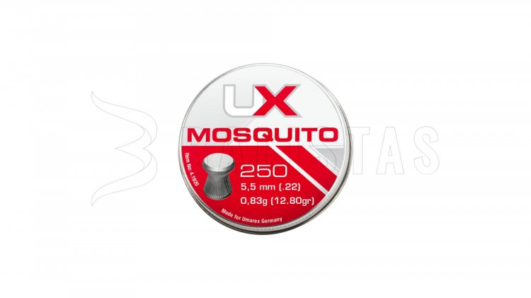 Diábolo Umarex Mosquito 250pcs cal. 5,5mm