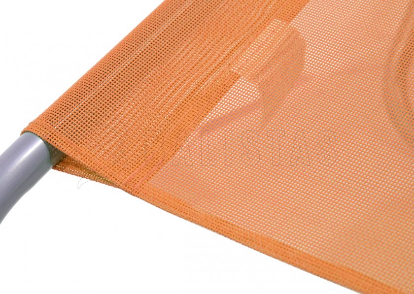 Tumbona de camping plegable Palermo naranja