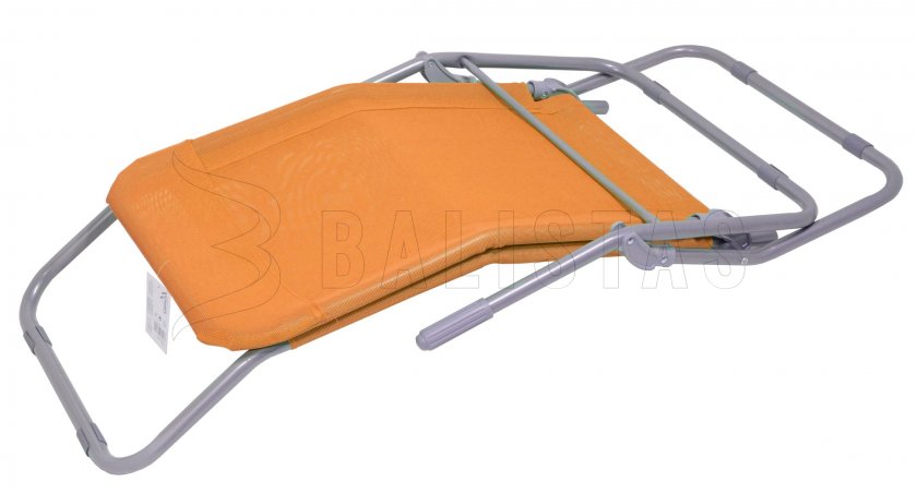 Tumbona de camping plegable Palermo naranja