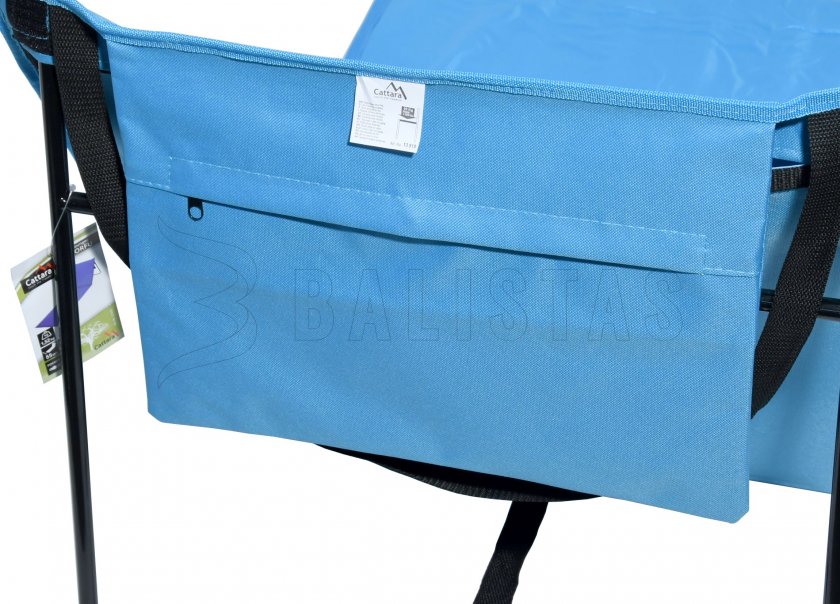 Cama tumbona Korfu azul