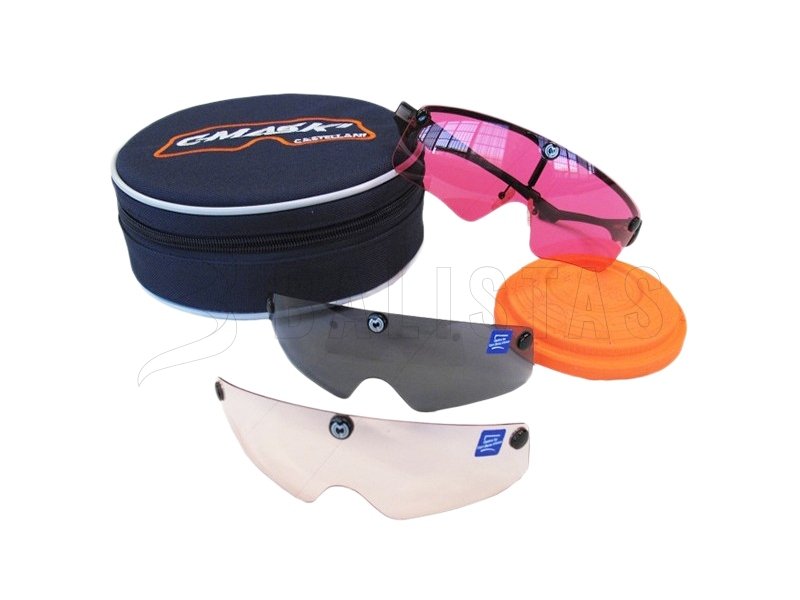 Gafas Castellani C-Mask II con lentes intercambiables