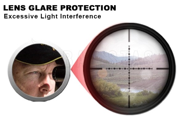 Protector ocular de goma Leapers SCP-ES403