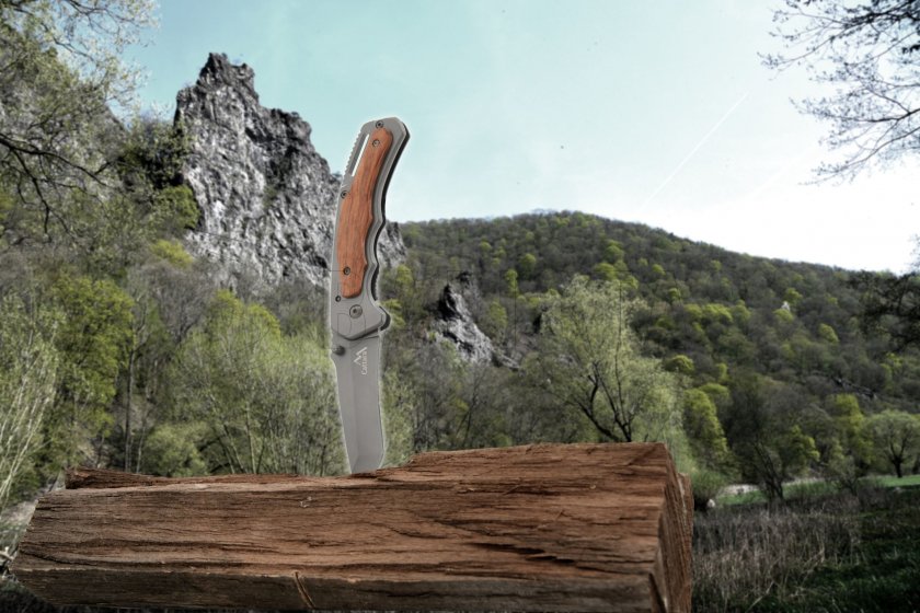 Cuchillo de cierre Hiker con bloqueo de seguridad 20 cm