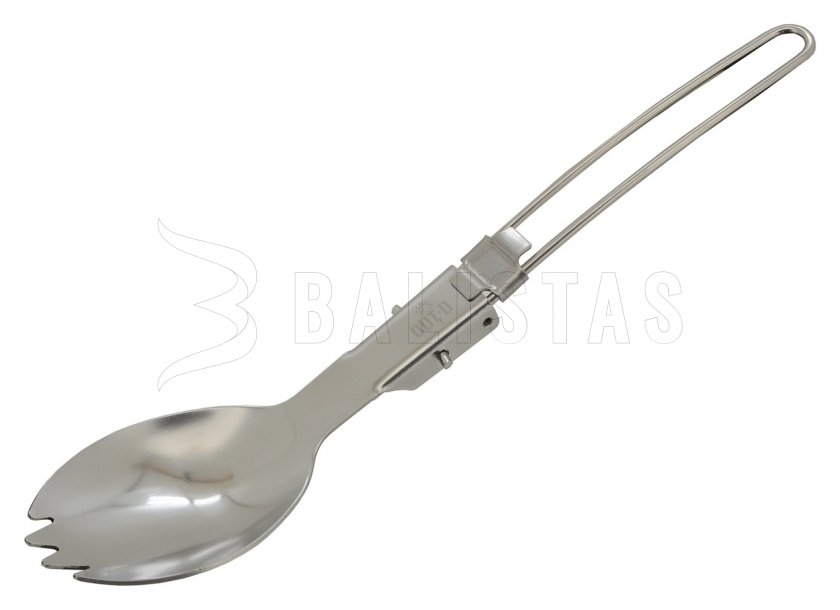Cuchara plegable de acero inoxidable 210/130 mm