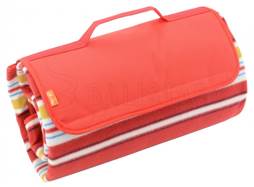 Manta de picnic Fleece 150x135 cm roja