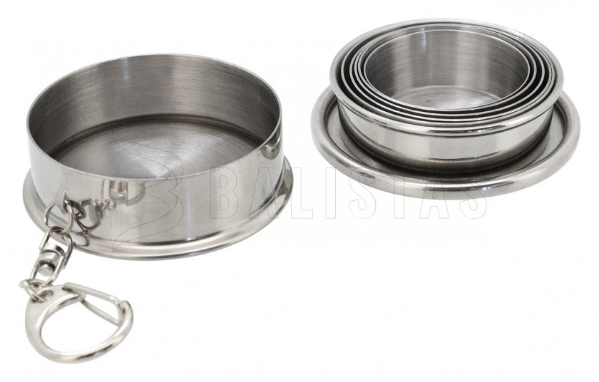 Vaso plegable de acero inoxidable 60 ml