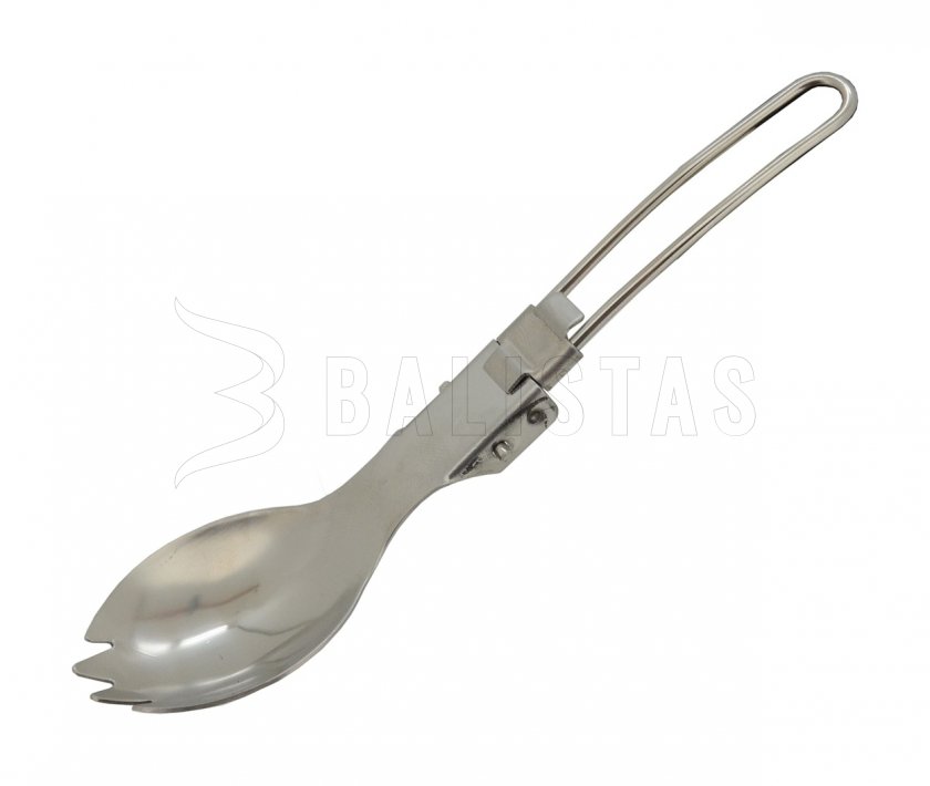 Cuchara plegable de acero inoxidable 155/90 mm