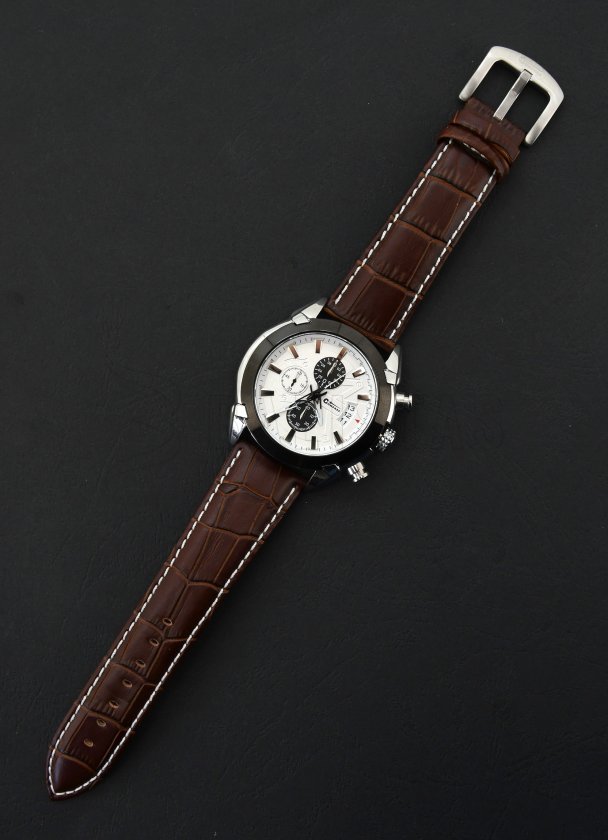 Reloj Chrono White Compass